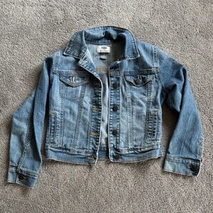 Old Navy Girls Denim Jean Jacket with Buttons